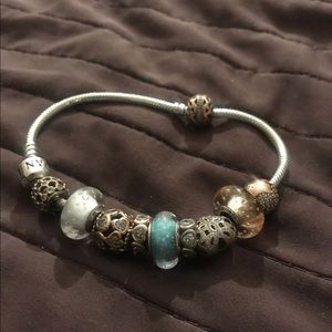 Pandora Bracelet With Charms (worth $400)